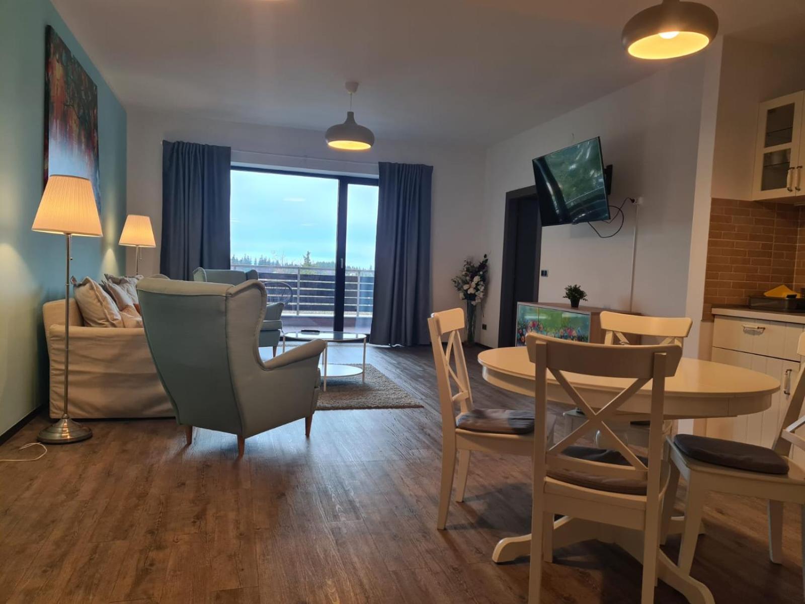 Fabulous Panorama Silver Mountain Apartments ポイアナ・ブラショフ エクステリア 写真