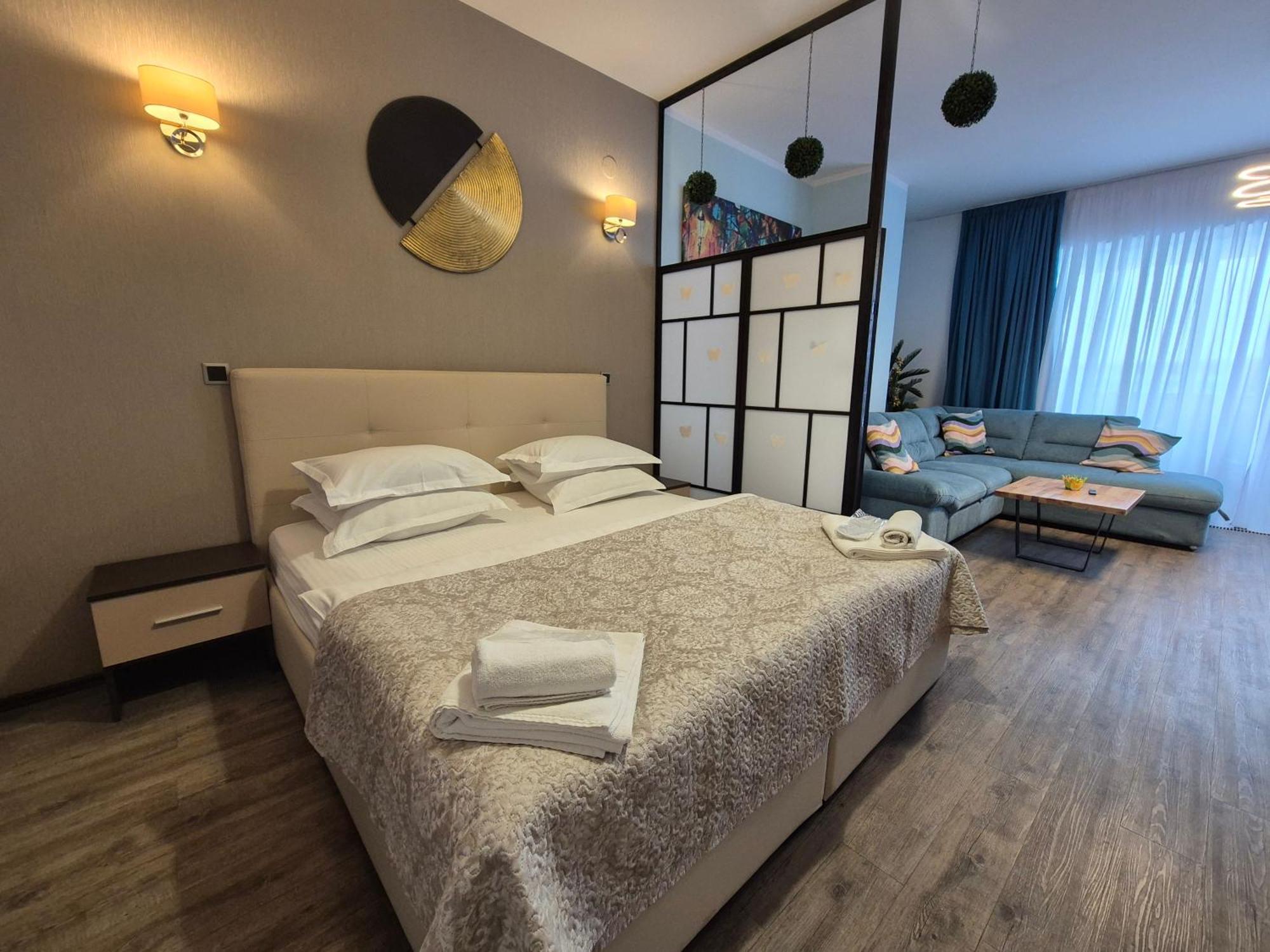 Fabulous Panorama Silver Mountain Apartments ポイアナ・ブラショフ 部屋 写真